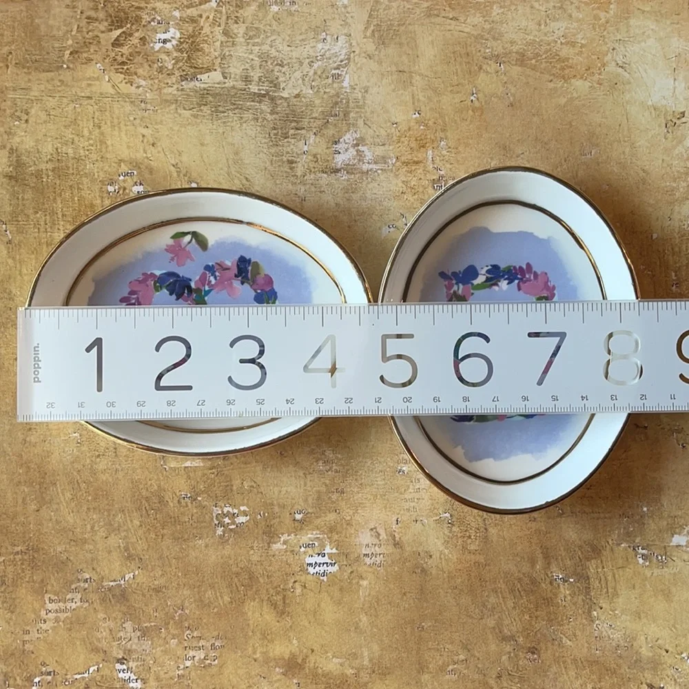 Anthropologie Kiana Mosley Monogram Trinket Dish
